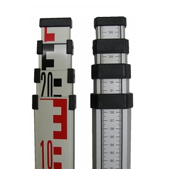 Нивелирная рейка TS4M, длина 4 м