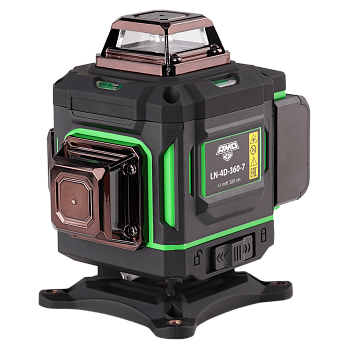 Лазерный уровень AMO LN 4D-360-7 с зеленым лучом