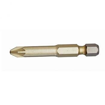 Бита WEKADOR PZ 1x25 Torsion с циркониевым покрытием, (10шт), поштучно Бита WEKADOR PZ 1x25 Torsion с циркониевым покрытием, (10шт), поштучно