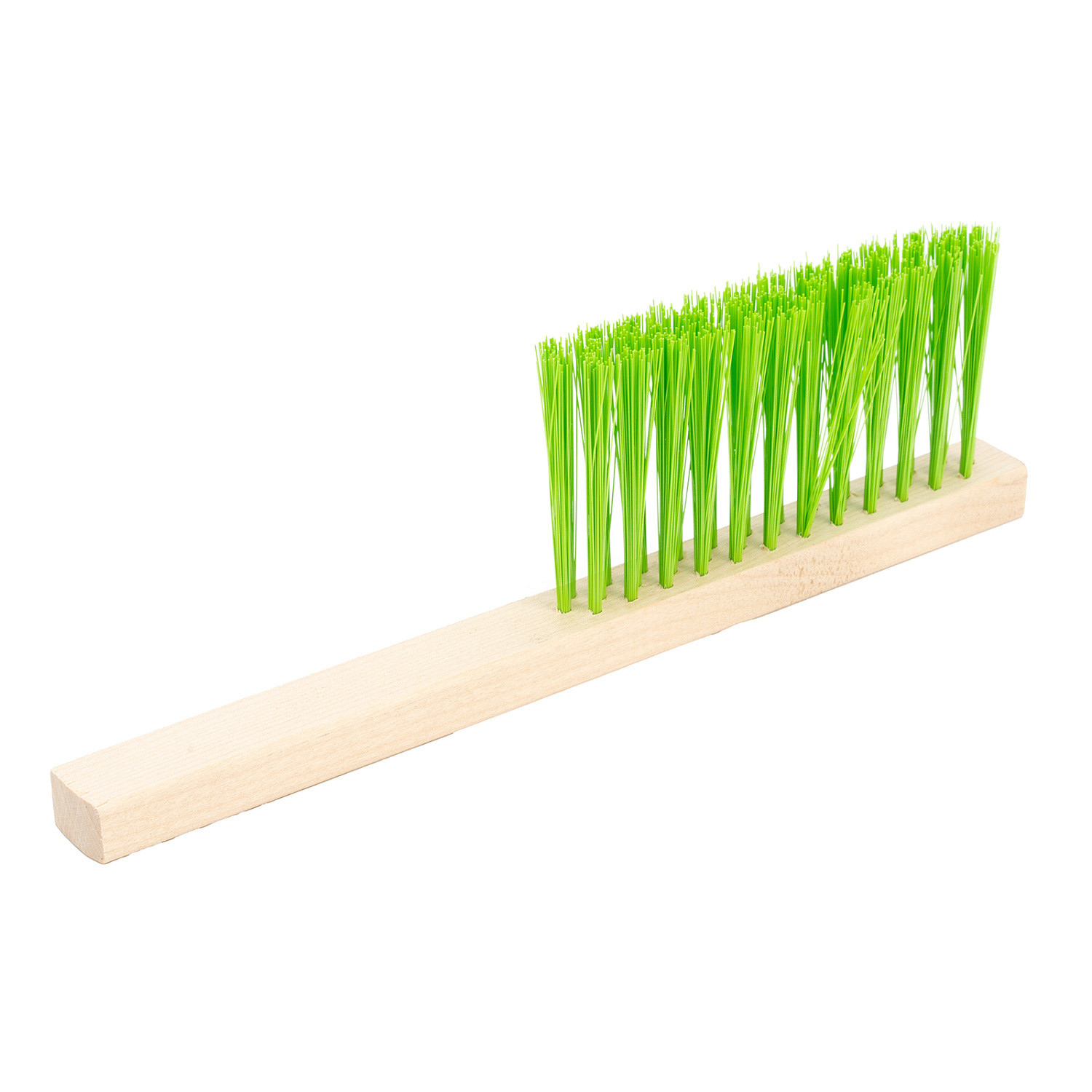 Щетка-сметка 3-рядная, 280 мм, деревянная ручка// Сибртех