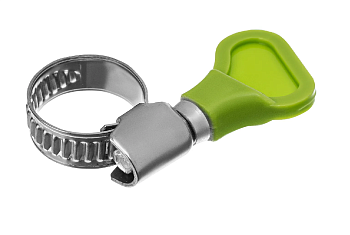 Хомуты металлические элемент крепления с формой ключа 16-25 мм, 2 шт Сибртех