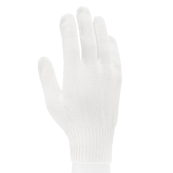 Перчатки х/б, 3 пары в упаковке, 10 класс Россия