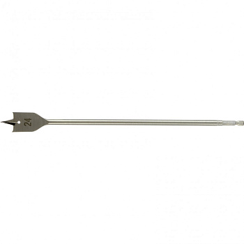 Сверло по дереву перовое удлиненное, 24 х 300 мм, шестигранный хвостовик Matrix