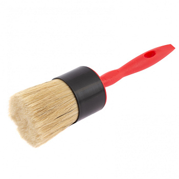 Кисть круглая №55, натуральная щетина, пластиковая ручка, Color line// Matrix