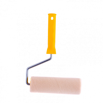 Валик "Лаки", 180 мм, ворс 5 мм, D - 48 мм, D ручки - 8 мм, велюр// Сибртех Валик "Лаки", 180 мм, ворс 5 мм, D - 48 мм, D ручки - 8 мм, велюр// Сибртех