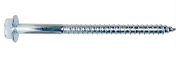 Шуруп фасадный 7х125 шестигранная Kn, пр.6.8 цинк (700 шт)