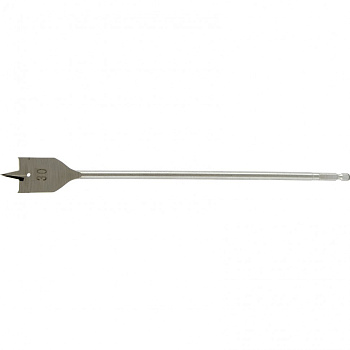 Сверло по дереву перовое удлиненное, 30 х 300 мм, шестигранный хвостовик Matrix