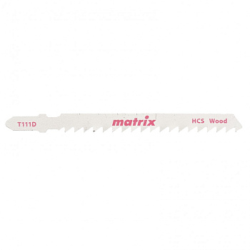 Полотна для электролобзика  по дереву, 3 шт, T111D, 75 x 4 мм, HCS Matrix