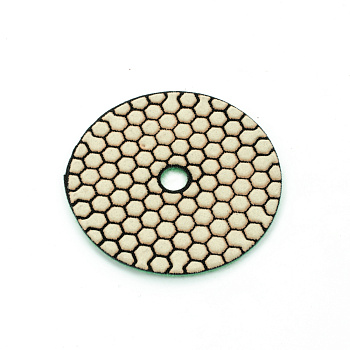 Круг Bohrer  100 мм  Р400 алмазный гибкий шлифовальный "черепашка" (без воды)