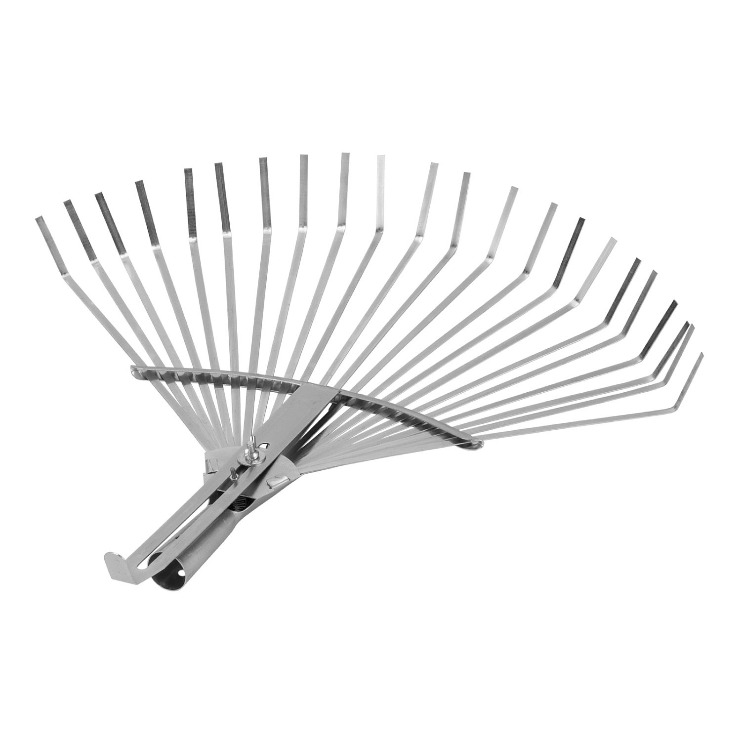 Грабли веерные 22 зуба, без черенка, раздвижные, 270-460 мм Palisad