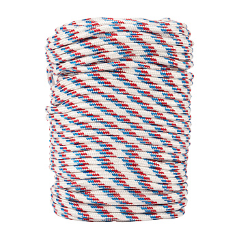 Фал плетёный полипропиленовый с сердечником, 10 мм, L 100 м, 24-прядный, Россия Сибртех