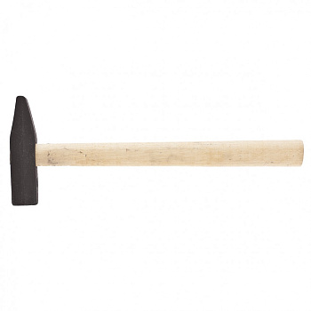 Молоток слесарный, 800 г, квадратный боек, деревянная рукоятка Россия