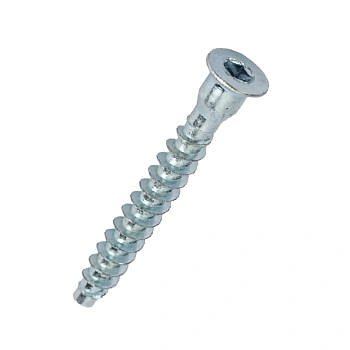 Винт конфирмат 7х70 с внутренним шестигранником, цинк (1500 шт)
