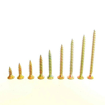 Саморез желтый цинк PHILLIPS 4х25 Фасовка (1500шт)