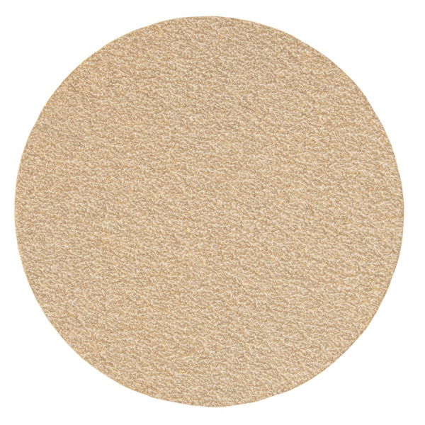 Диск шлифовальный под "липучку", KP14D, зернистость P 100, 12-Н, 125 мм, 5 шт, "БАЗ" Россия